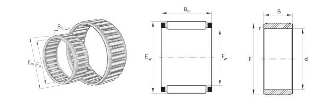 Needle Roller Bearings 3D